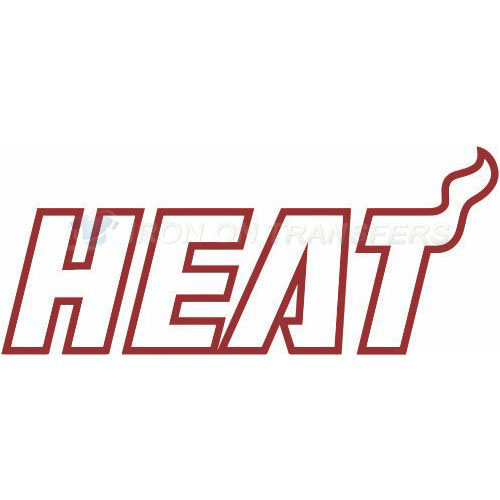 Miami Heat Iron-on Stickers (Heat Transfers)NO.1066